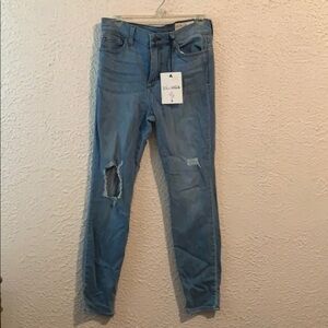 NWT Pistola Distressed Skinny Jeans